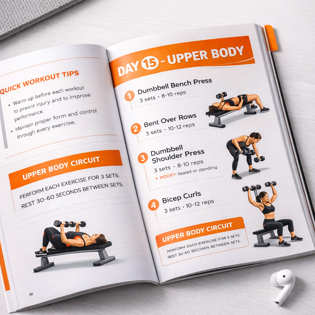 30-Tage Home Workout Guide - Kein Equipment nötig