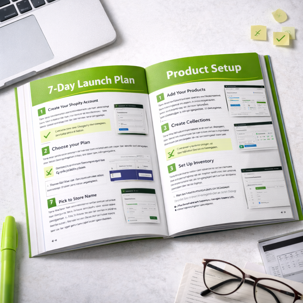 Shopify Shop Aufbau Guide - Von 0 zu deinem ersten Online-Shop